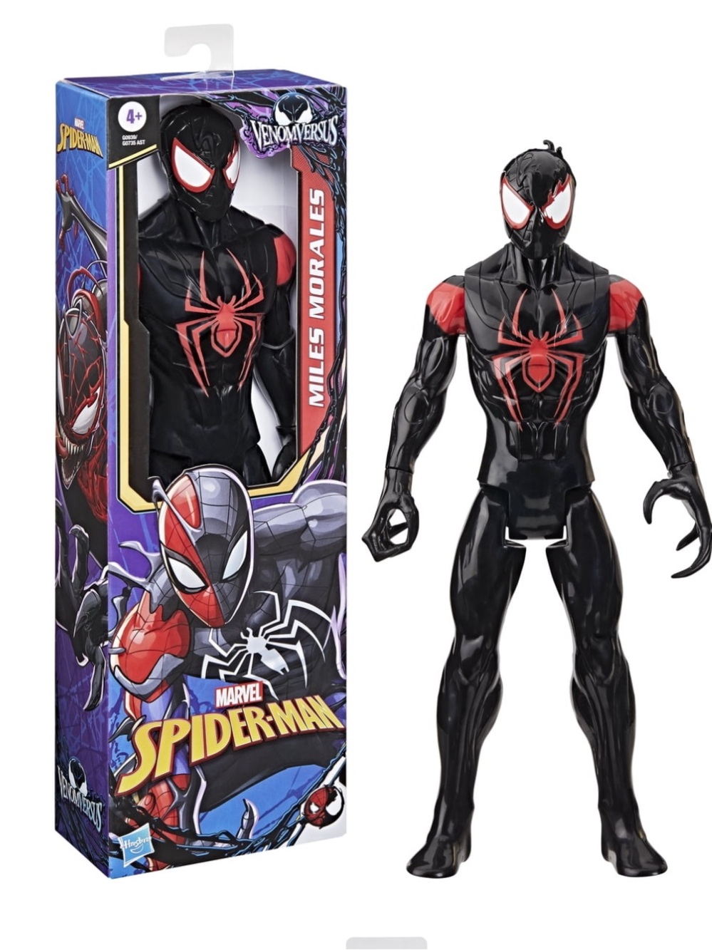 Spider-Man Titan Hero Series 12" Miles Morales Blast Gear Marvel SpiderMan